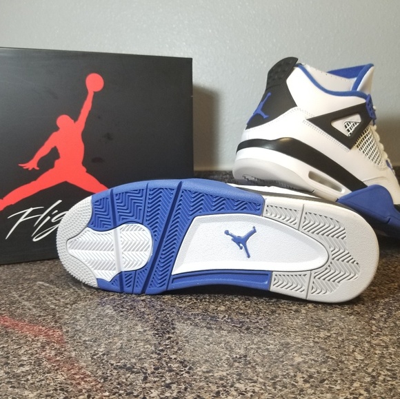 Nike Air Jordan 4 IV Retro Motorsport 308497-117 - Picture 4 of 8